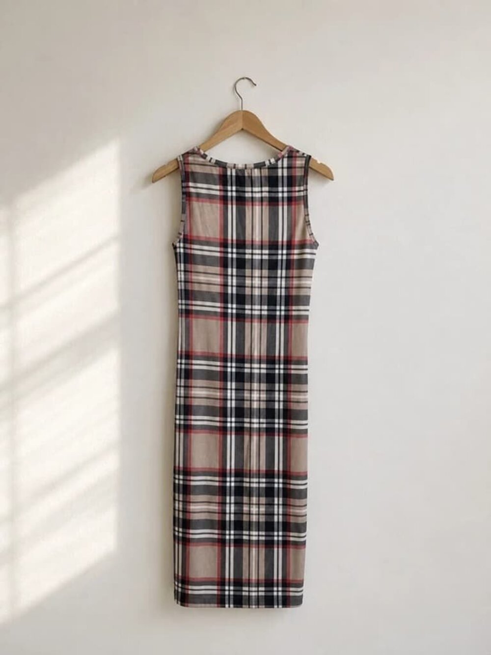 Plaid Twist Front
